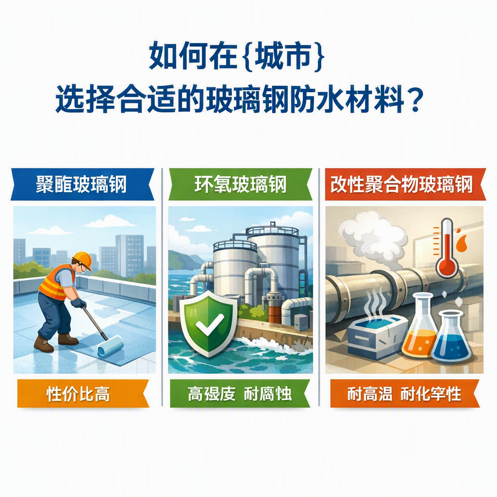 如何在三明选择合适的玻璃钢防水材料?